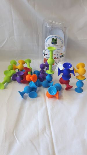 Squigz bouw zuignappen