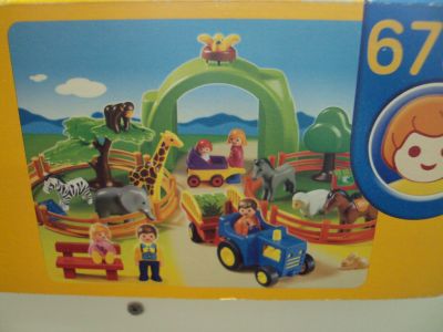 Playmobil 1-2-3 dierentuin