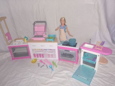 Barbie speelset keuken 