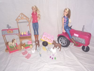 Barbie speelset boerderij 