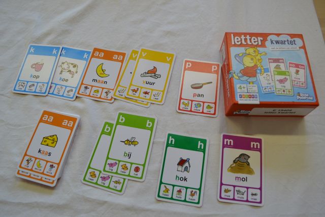 Rompompom letterkwartet