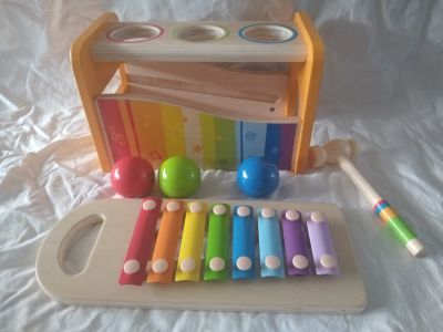 Hamerbank met xylofoon