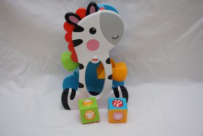 Fisher Price blokkenzebra